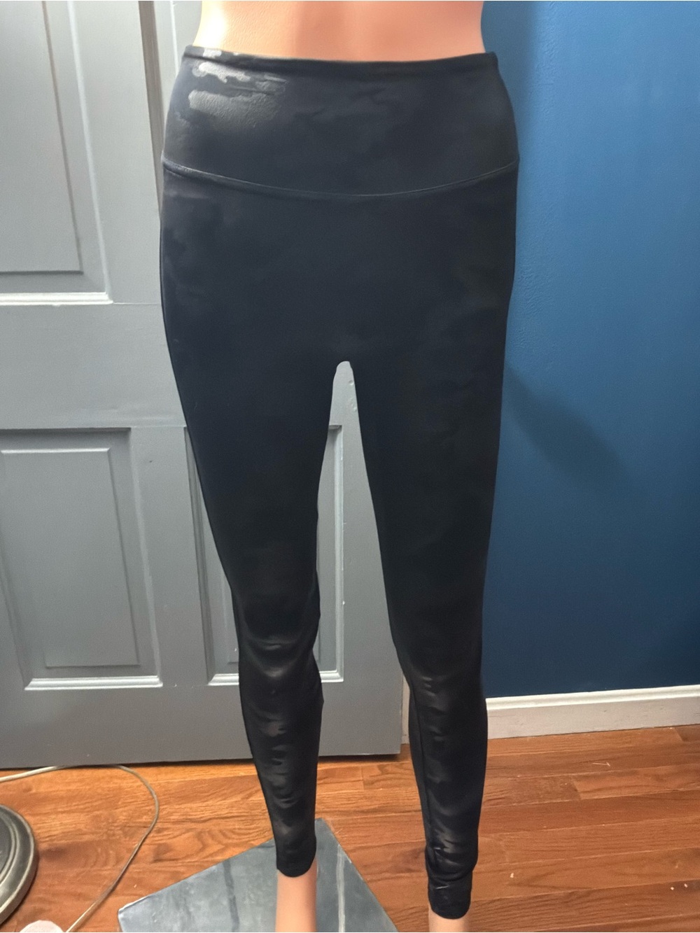 SPANX Black High-Waist Leggings